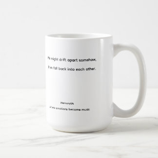 MemoryUs – Tasse de café lyrique « Still Us »