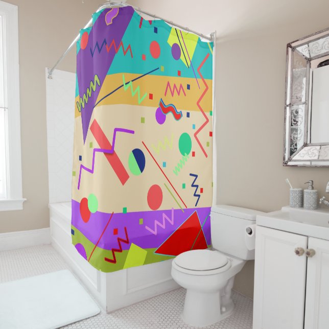 Memphis #56 duschvorhang (Beispiel)