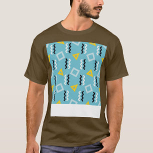 Memphis 80er Style Graphic Design Pattern T-Shirt