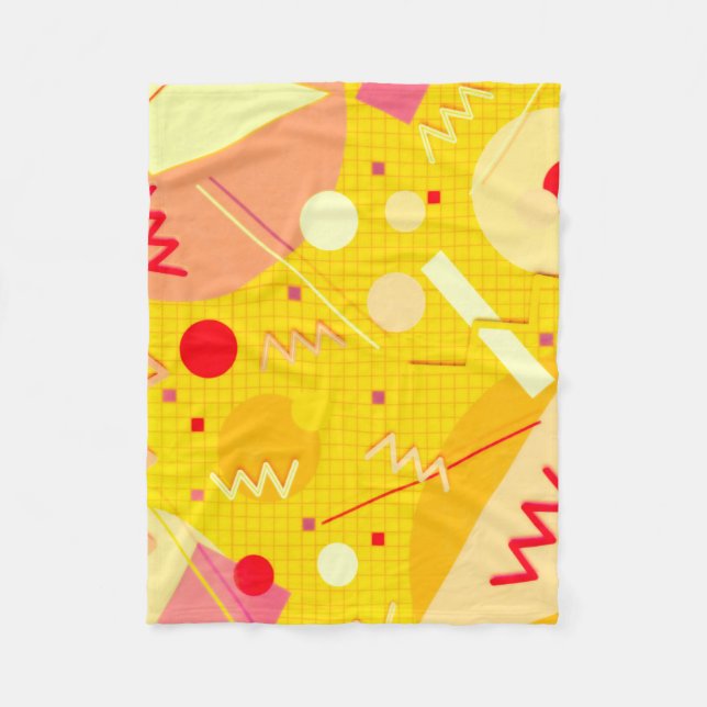 Memphis #81 fleecedecke (Vorderseite)