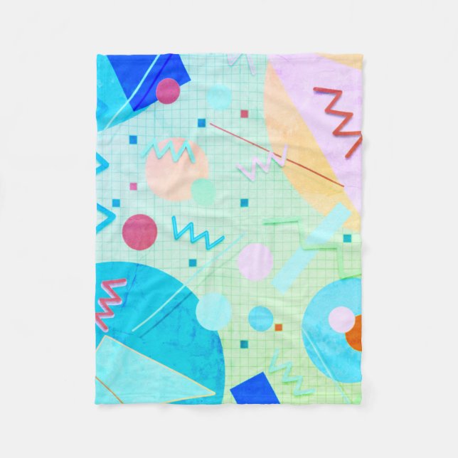 Memphis #82 Greenleaf Fleecedecke (Vorderseite)