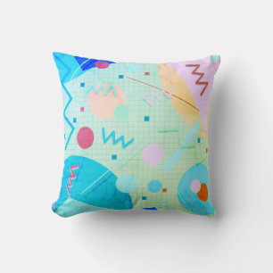 Memphis #82 Greenleaf Kissen