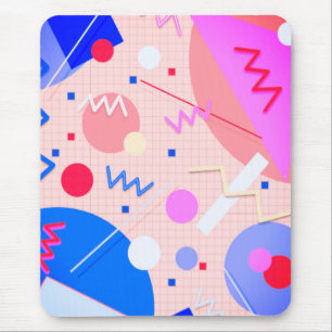 Memphis #82 Sangria Mousepad