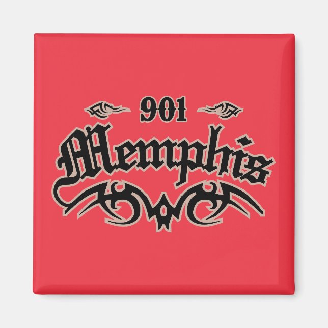 Memphis 901 magnet (Vorne)