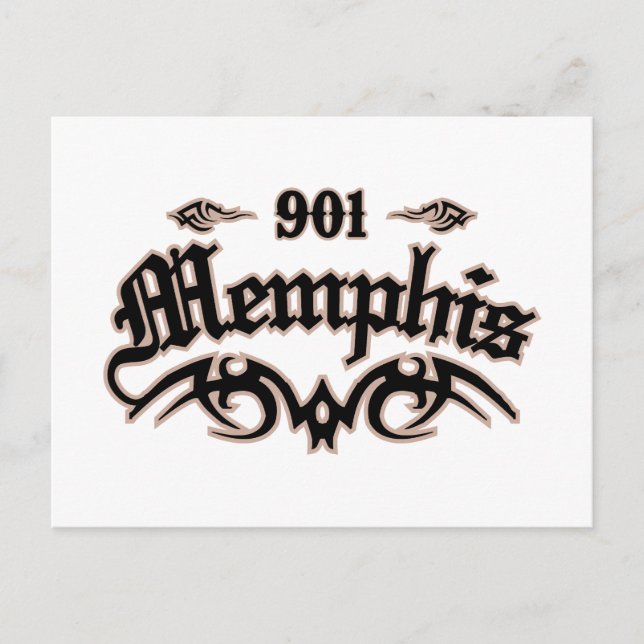 Memphis 901 postkarte (Vorderseite)
