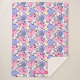 Memphis Active Pink Lilac 80 Sherpadecke