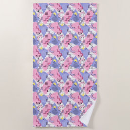 Memphis Active Pink Lilac 80 Strandtuch