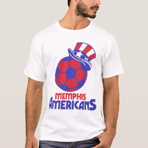 Memphis Americans MISL Retro T-shirt Soccer intéri