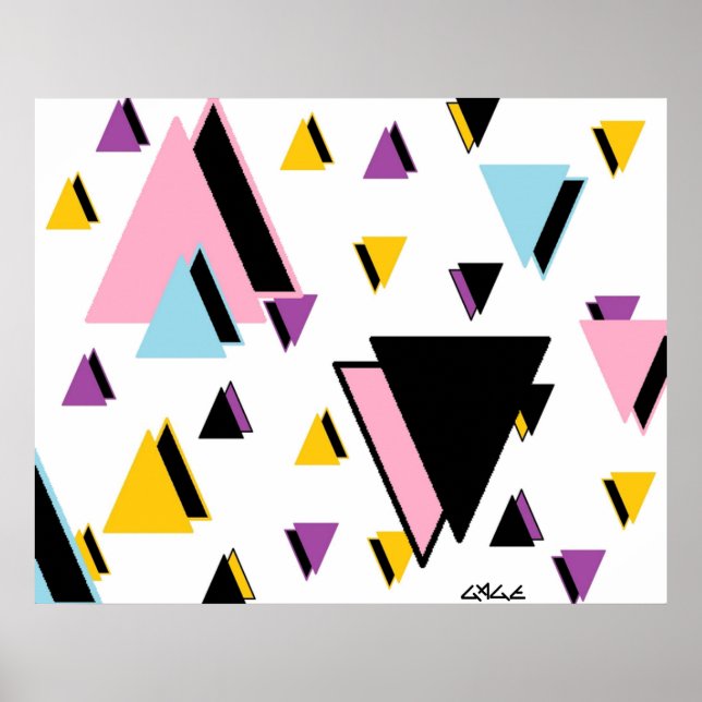 Memphis Benign Poster (Vorne)