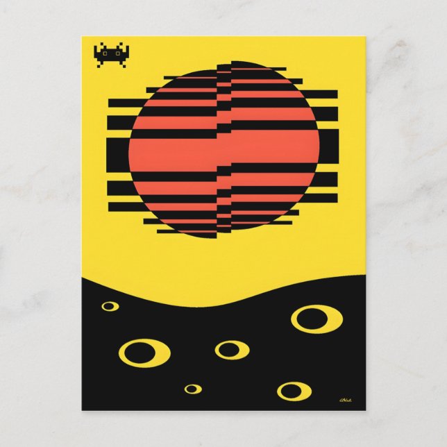 Memphis Bitossi Dream Postkarte (Vorderseite)