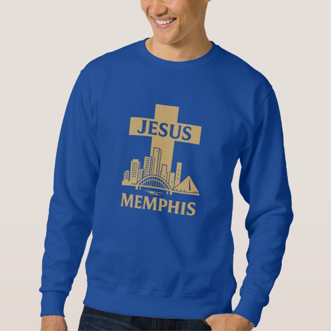Memphis - Christlich Sweatshirt (Vorderseite)