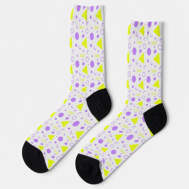 Memphis-Crew-Socken Socken (Linkes Detail)