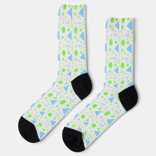 Memphis-Crew-Socken Socken (Linkes Detail)