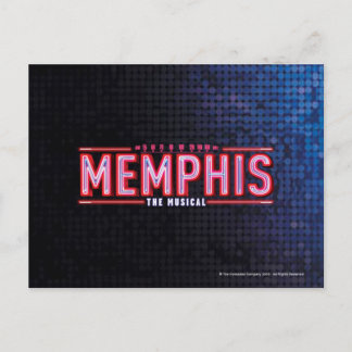 MEMPHIS - Das musikalische Logo Postkarte