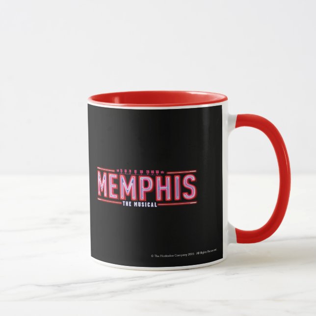 MEMPHIS - das musikalische Logo Tasse (Rechts)