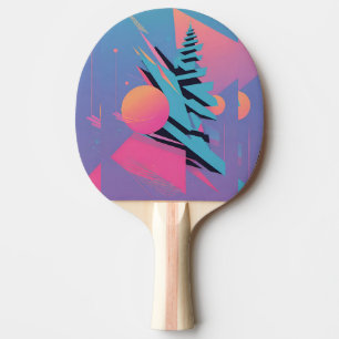 Memphis Design - Ken Gage Art Tischtennis Schläger