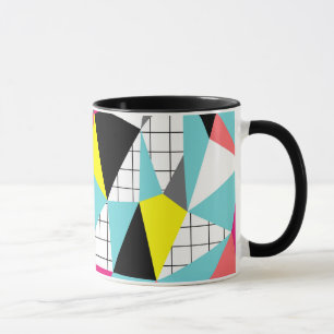 Memphis, geometrische Formen Tasse