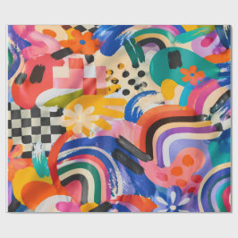 Memphis-Geschenkpapier Geschenkpapier