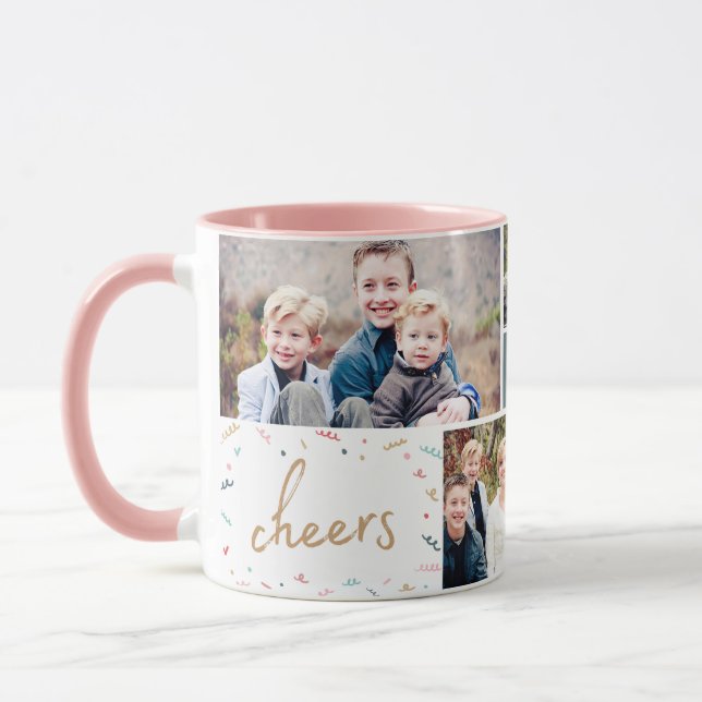 Memphis Holiday 5 Foto Tasse (Links)