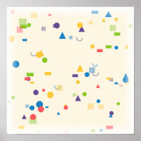 Memphis-Muster - Fetter geometrischer Druck