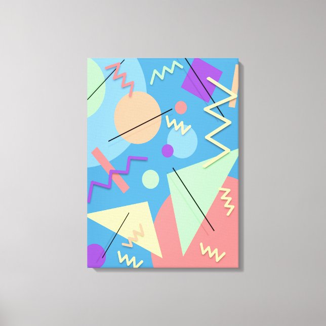 Memphis Nr. 4 Leinwanddruck (Vorderseite)