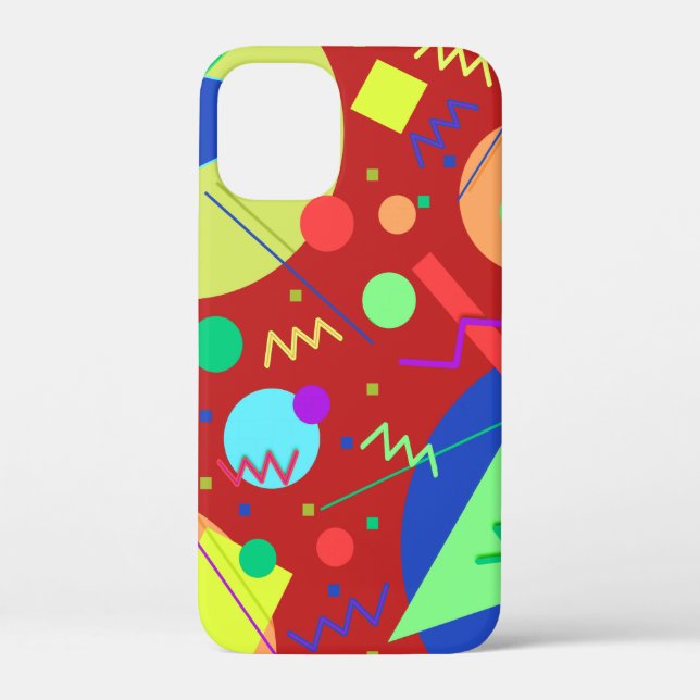 Memphis Nr. 52 Case-Mate iPhone Hülle (Rückseite)