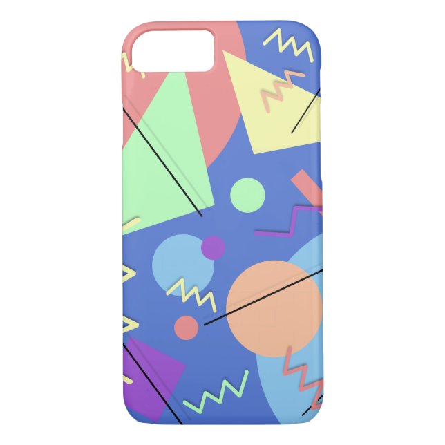 Memphis Nr. 5 Case-Mate iPhone Hülle (Rückseite)