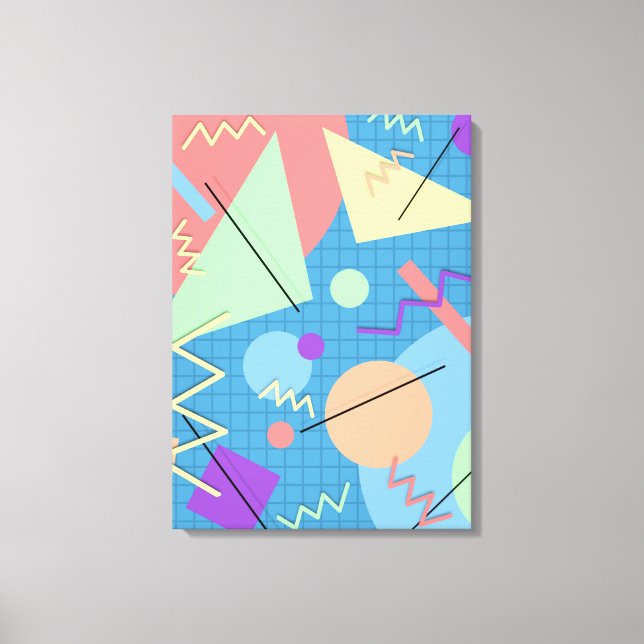 Memphis Nr. 6 Leinwanddruck (Vorderseite)