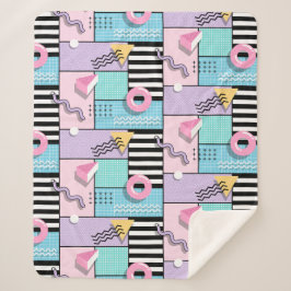 Memphis Party Sherpadecke