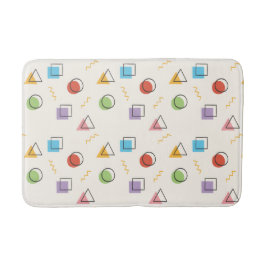 Memphis Pattern Badmatten Badematte