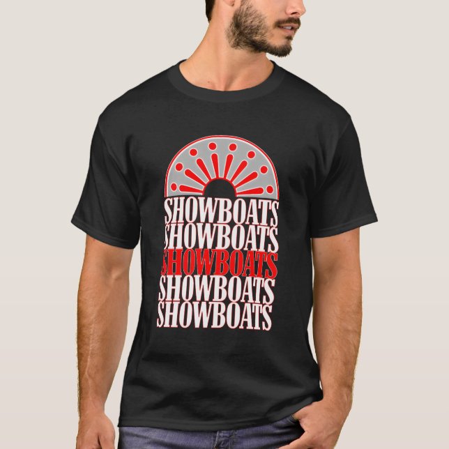 Memphis Showboats Usfl Throwback T-Shirt (Vorderseite)