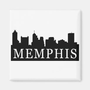 Memphis-Skyline Magnet