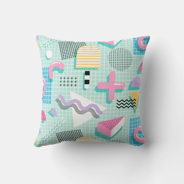 Memphis Sweet Candies Kissen (Rückseite)