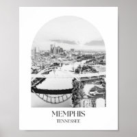 Memphis Tennessee Arch Foto drucken