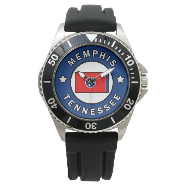 Memphis Tennessee Armbanduhr (Vorderseite)