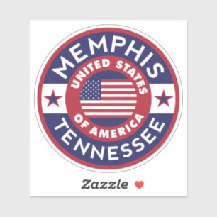 MEMPHIS, Tennessee Aufkleber