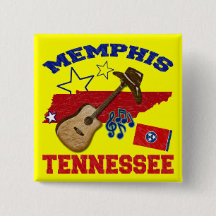 Memphis, Tennessee Button