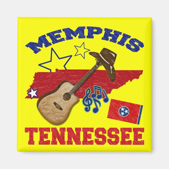 Memphis, Tennessee Magnet (Vorne)