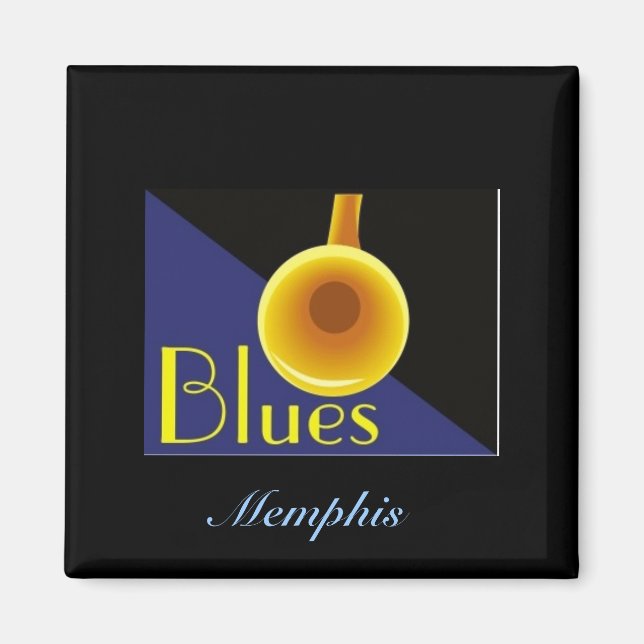 Memphis Tennessee Magnet (Vorne)