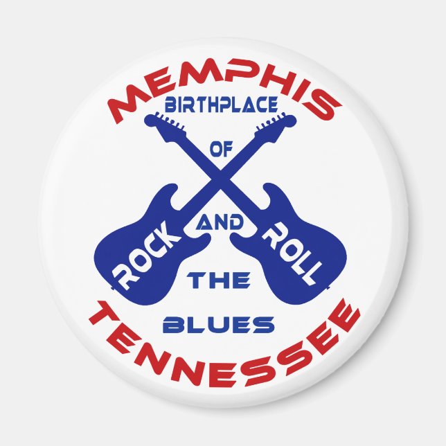 Memphis, Tennessee Magnet (Vorne)