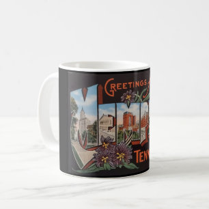 Memphis Tennessee Postcard Grußkarte Tasse