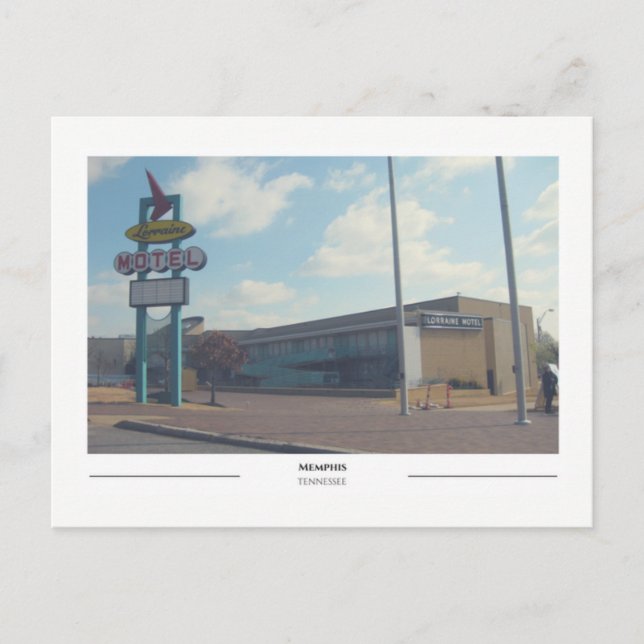 Memphis, Tennessee Postkarte (Vorderseite)