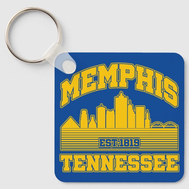 Memphis, Tennessee Schlüsselanhänger (Vorderseite)