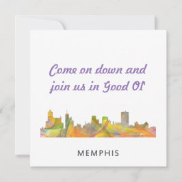MEMPHIS, TENNESSEE SKYLINE WB1 - SAVE THE DATE