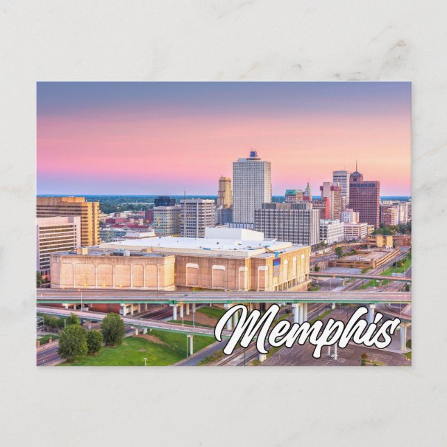 Memphis, Tennessee, USA Postkarte (Vorderseite)