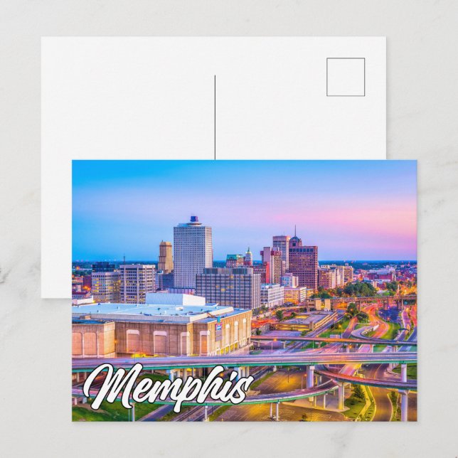 Memphis, Tennessee, Vereinigte Staaten Postkarte (Vorne/Hinten)