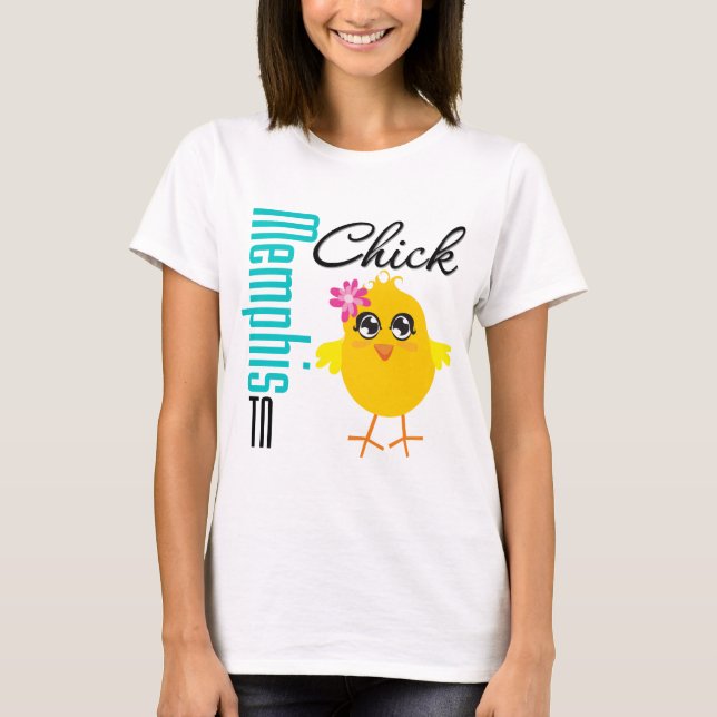Memphis TN Chick T-Shirt (Vorderseite)