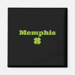 Memphis Tn Irish Pride Shamrock Bild St Patricks Magnet