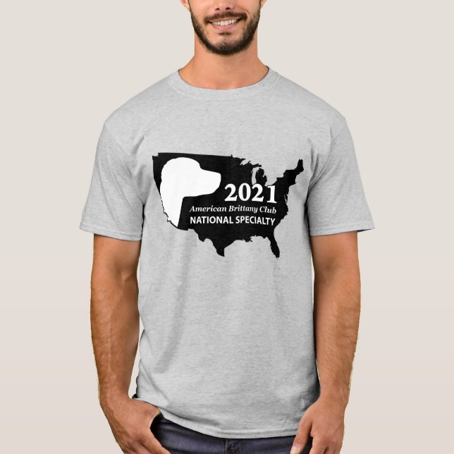 Men ABC 2021 National t Shirt (Vorderseite)