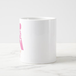 Men and Women Typography Icon Design Jumbo-Tasse